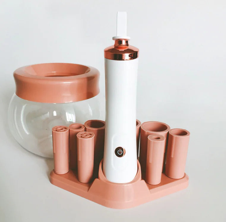 Kit de nettoyage électrique pour pinceaux de maquillage